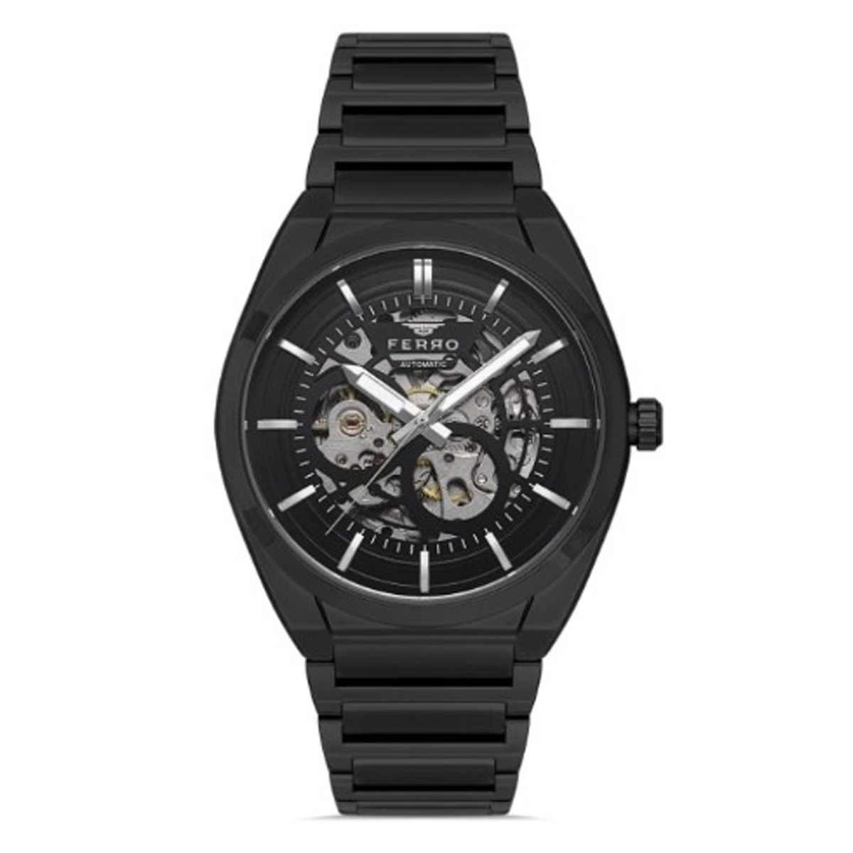 MONTRE FERRO HOMME CHRONO ACIER